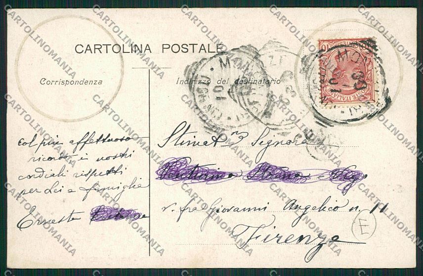 Torino Moncalieri cartolina QK1611 – retro