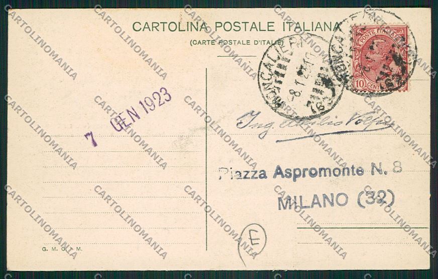Torino Moncalieri Saluti da cartolina QK1614 – retro