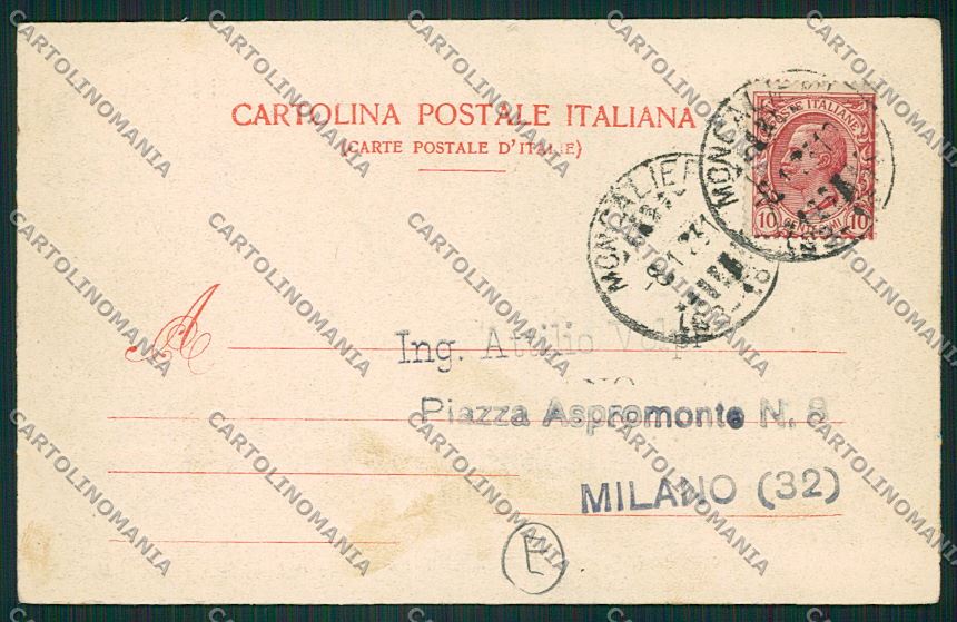 Torino Moncalieri Saluti da cartolina QK1616 – retro
