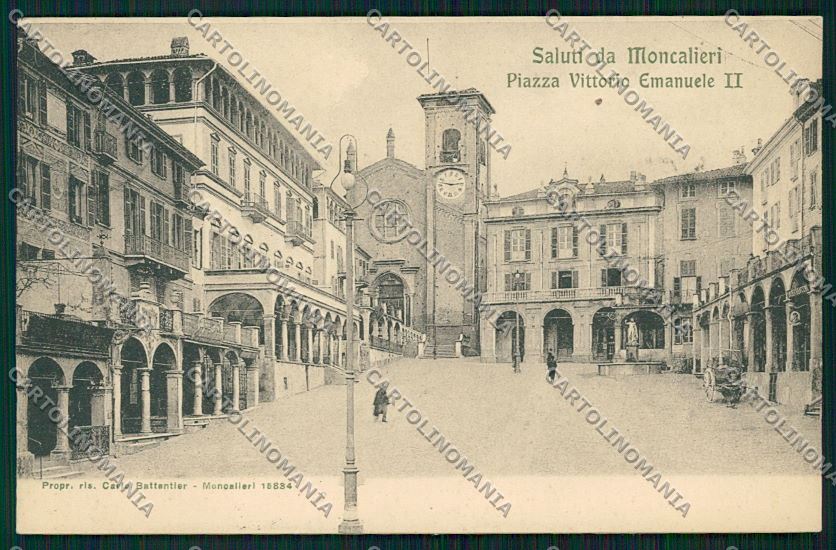 Torino Moncalieri cartolina QK1619 – fronte