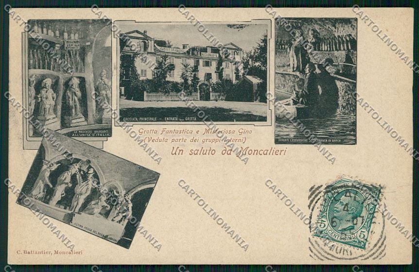 Torino Moncalieri cartolina QK1627 – fronte
