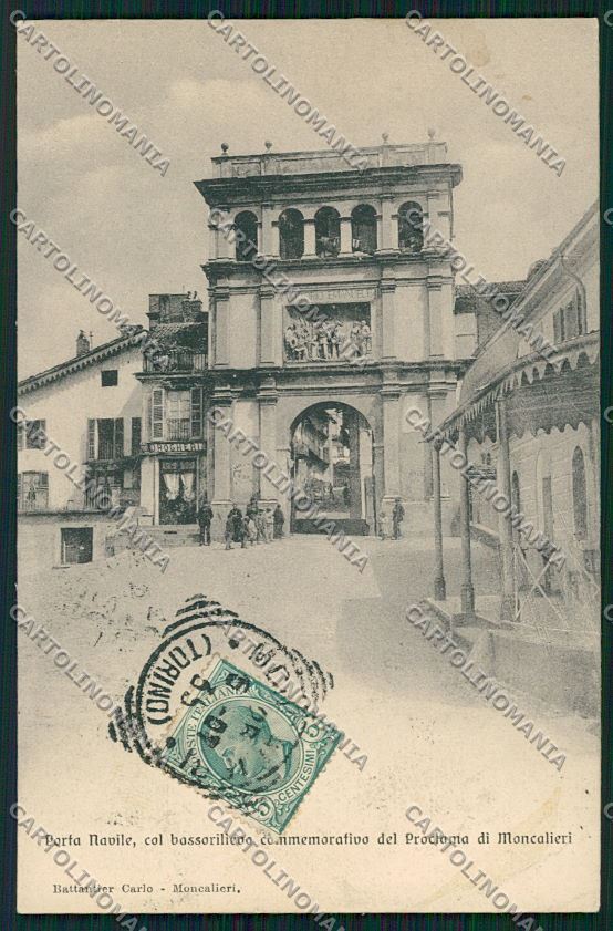 Torino Moncalieri PIEGHINA cartolina QK1633 – fronte