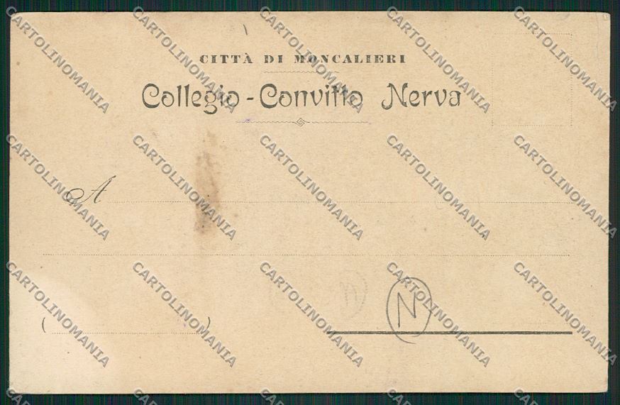Torino Moncalieri cartolina QK1637 – retro