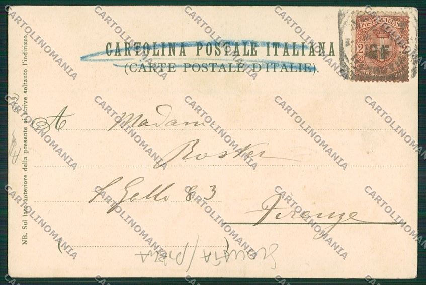 Wielandt Finalmarina SCOLLATA PIEGA cartolina QK1639 – retro