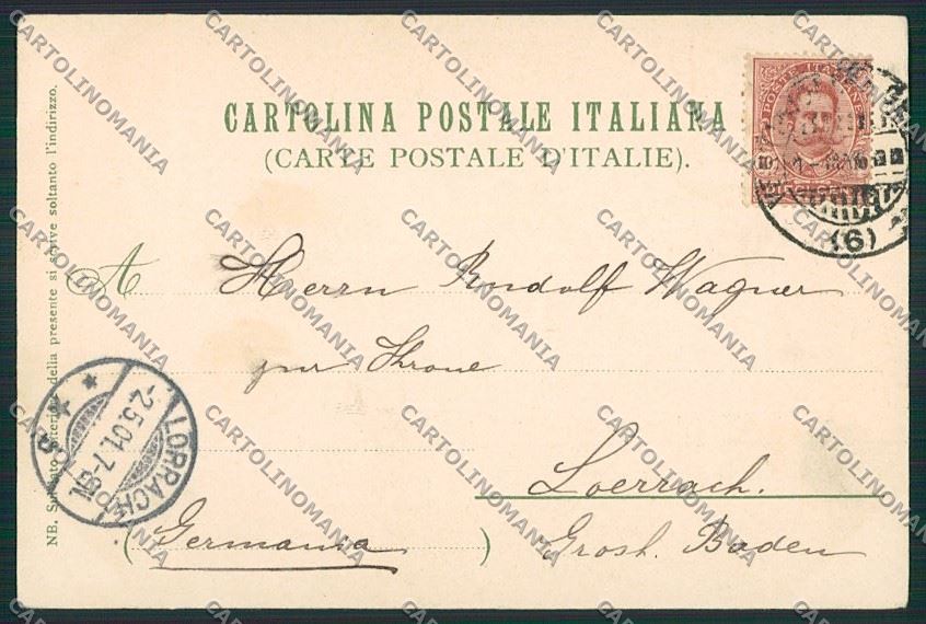 Wielandt Alassio cartolina QK1642 – retro