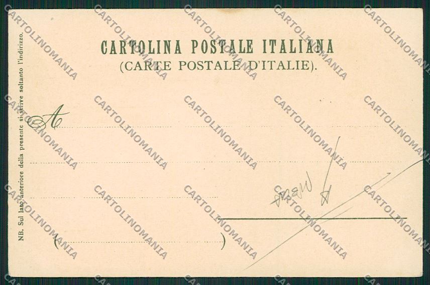 Wielandt Bordighera PIEGA cartolina QK1654 – retro