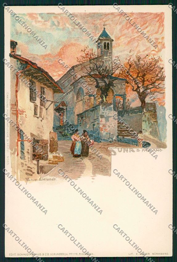 Wielandt Suna FORO cartolina QK1667 – fronte