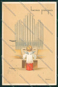 Bonfanti Augurale Child cartolina QK1681 – fronte