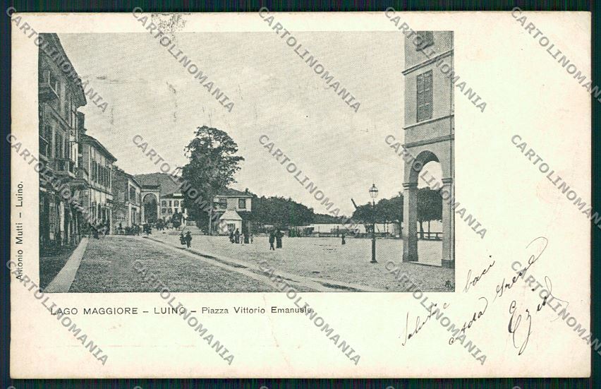 Varese Luino PIEGHINA cartolina QK1769 – fronte