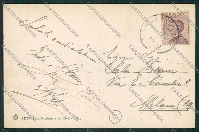 Varese Luino cartolina QK1784 – retro