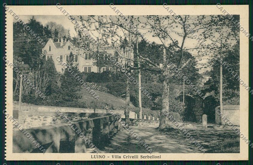 Varese Luino cartolina QK1786 – fronte