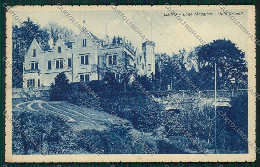 Varese Luino RIPARATA ABRASA cartolina QK1788 – fronte