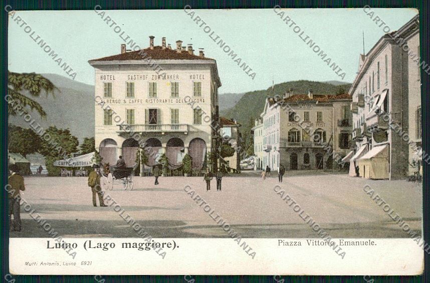 Varese Luino cartolina QK1795 – fronte