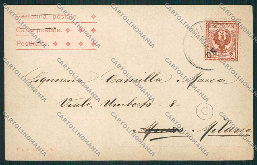 Varese Luino cartolina QK1799 – retro