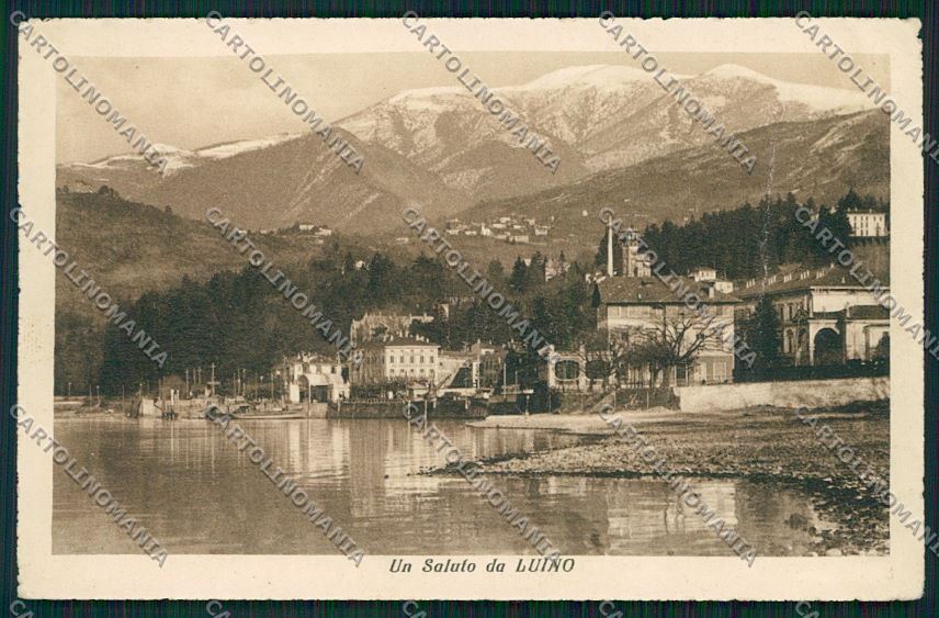 Varese Luino PIEGA cartolina QK1824 – fronte