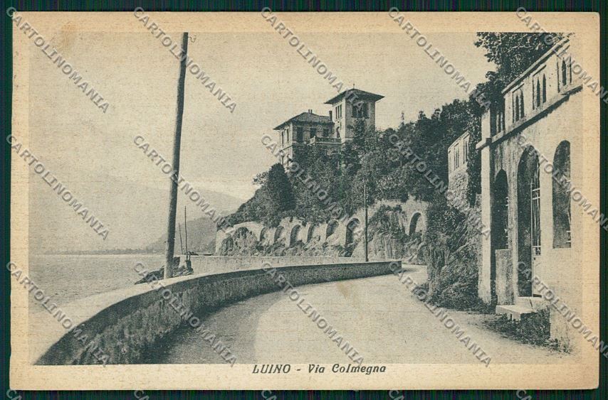 Varese Luino PIEGHINA cartolina QK1829 – fronte
