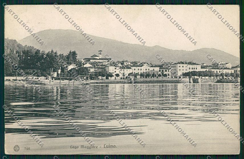 Varese Luino PIEGHINE cartolina QK1831 – fronte