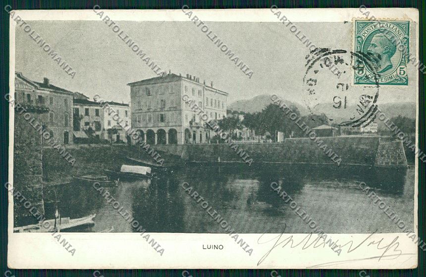 Varese Luino cartolina QK1832 – fronte