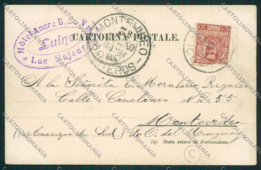 Varese Luino Battello cartolina QK1836 – retro