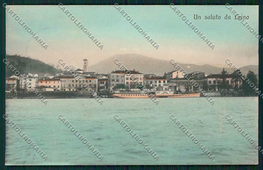 Varese Luino Battello cartolina QK1837 – fronte