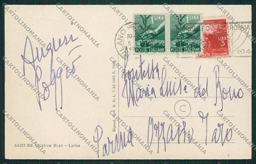 Varese Luino Battello cartolina QK1838 – retro