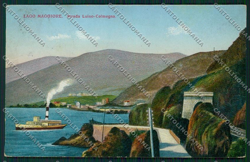 Varese Luino cartolina QK1843 – fronte