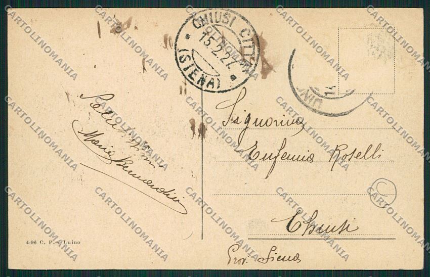 Varese Luino cartolina QK1844 – retro