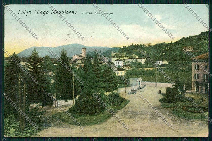 Varese Luino cartolina QK1850 – fronte