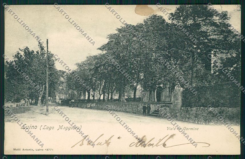 Varese Luino cartolina QK1852 – fronte