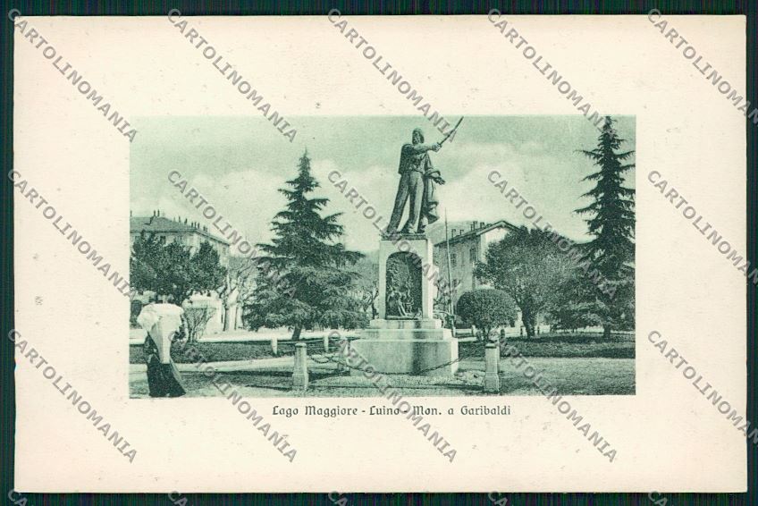 Varese Luino Garibaldi cartolina QK1856 – fronte