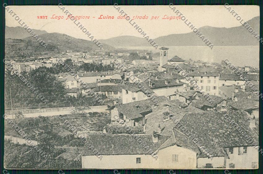 Varese Luino cartolina QK1866 – fronte