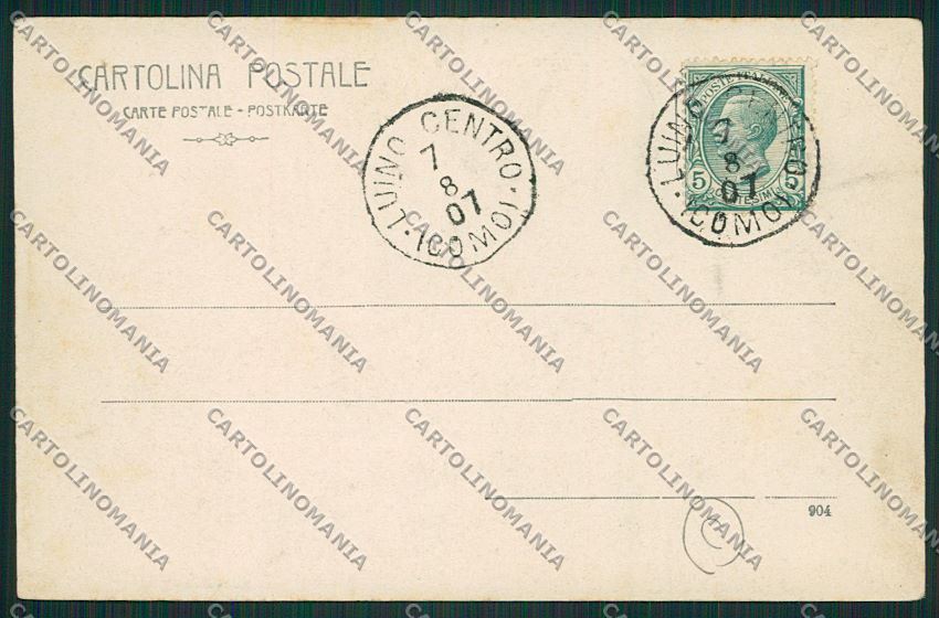 Varese Luino cartolina QK1866 – retro