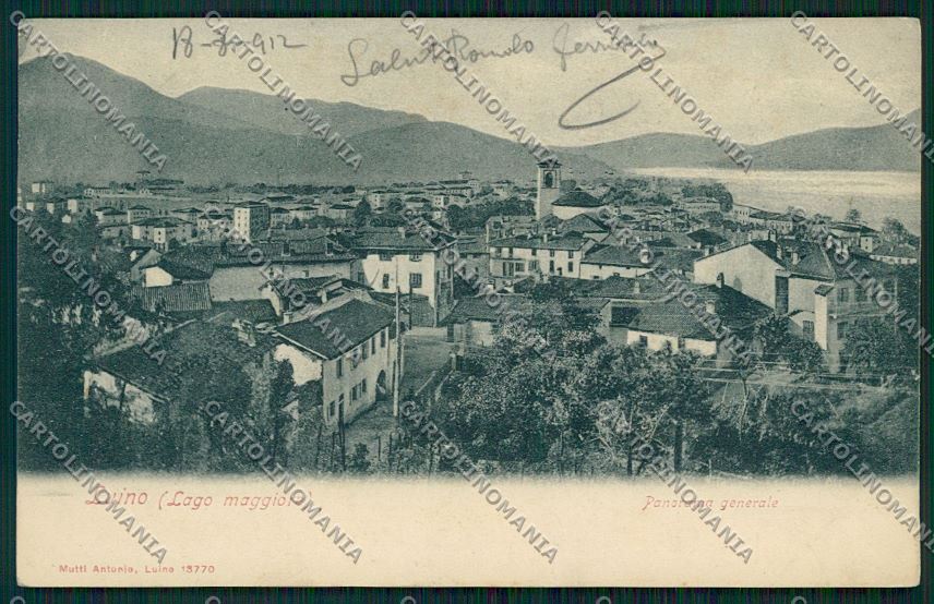 Varese Luino cartolina QK1868 – fronte