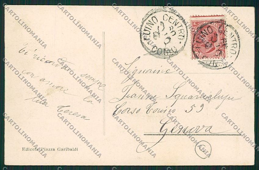 Varese Luino cartolina QK1877 – retro
