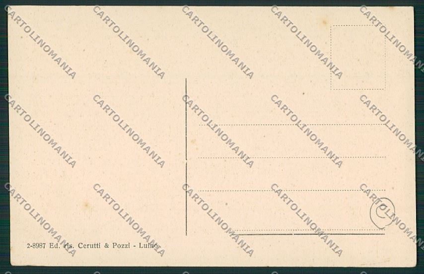 Varese Luino cartolina QK1881 – retro