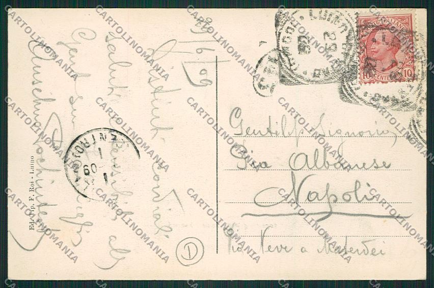 Varese Luino cartolina QK1889 – retro