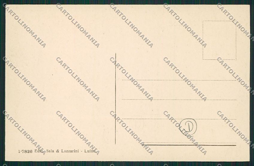 Varese Luino cartolina QK1890 – retro