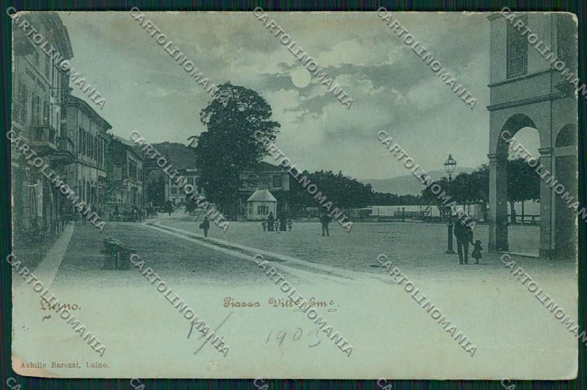 Varese Luino PIEGATA cartolina QK1891 – fronte