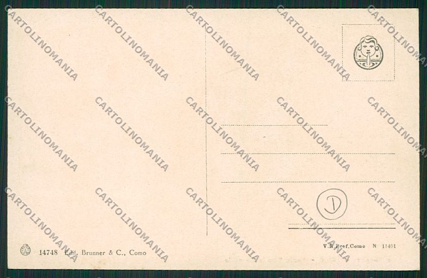 Varese Luino cartolina QK1895 – retro