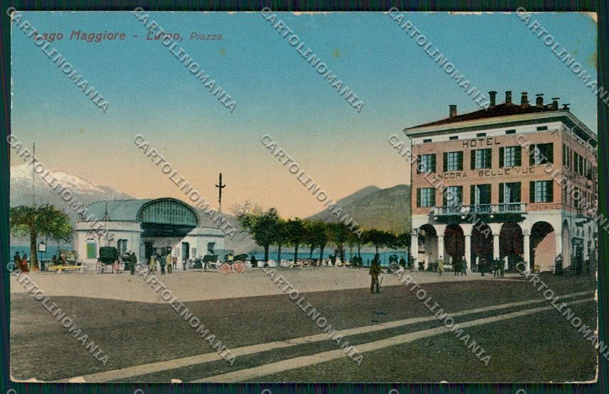 Varese Luino PIEGHINA cartolina QK1896 – fronte