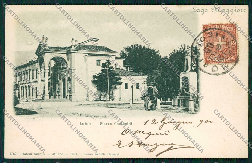 Varese Luino cartolina QK1897 – fronte