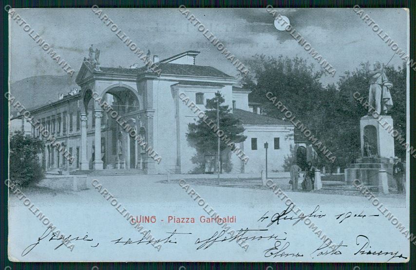 Varese Luino Chiaro di Luna cartolina QK1899 – fronte