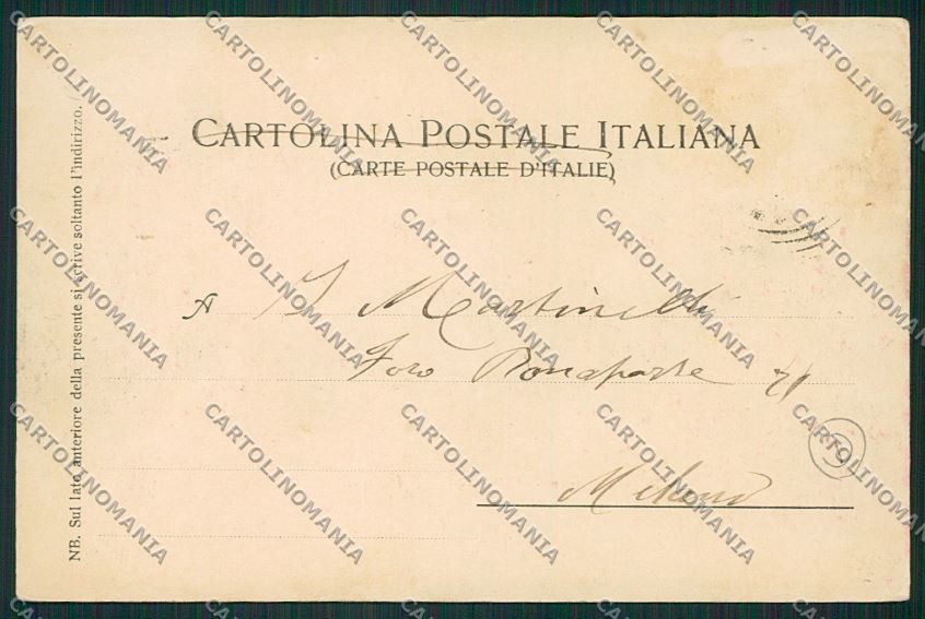 Varese Luino Stazione cartolina QK1915 – retro