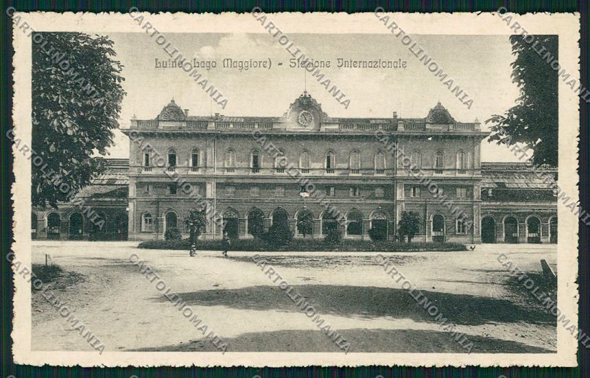 Varese Luino Stazione cartolina QK1918 – fronte