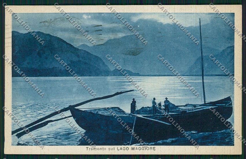 Varese Luino cartolina QK1919 – fronte