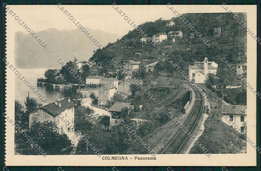 Varese Luino Colmegna cartolina QK1921 – fronte