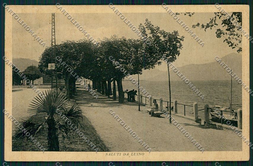 Varese Luino cartolina QK1923 – fronte