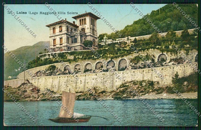 Varese Luino cartolina QK1924 – fronte