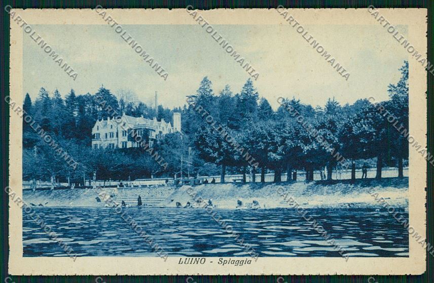 Varese Luino cartolina QK1925 – fronte