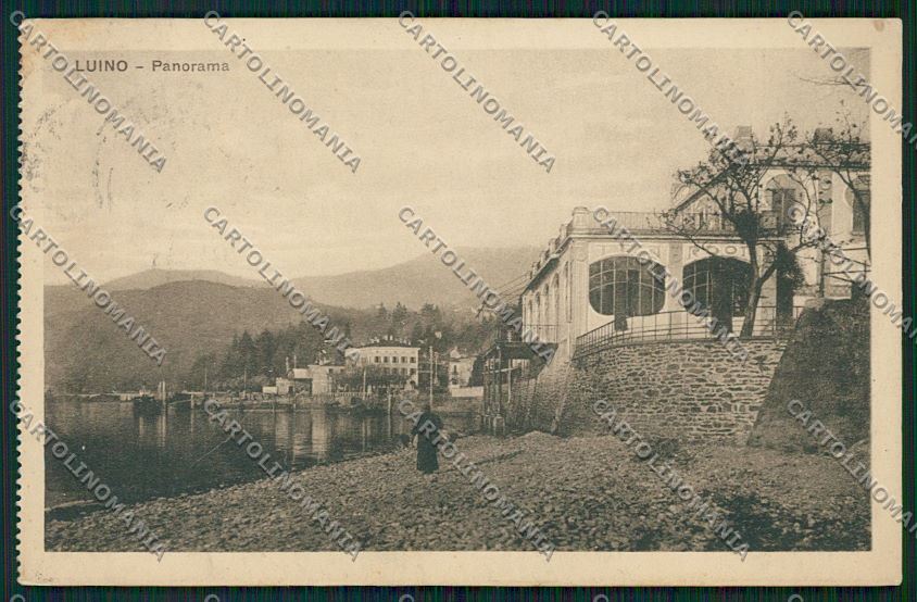 Varese Luino cartolina QK1933 – fronte